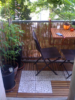 Balkon gestalten schöner balkon